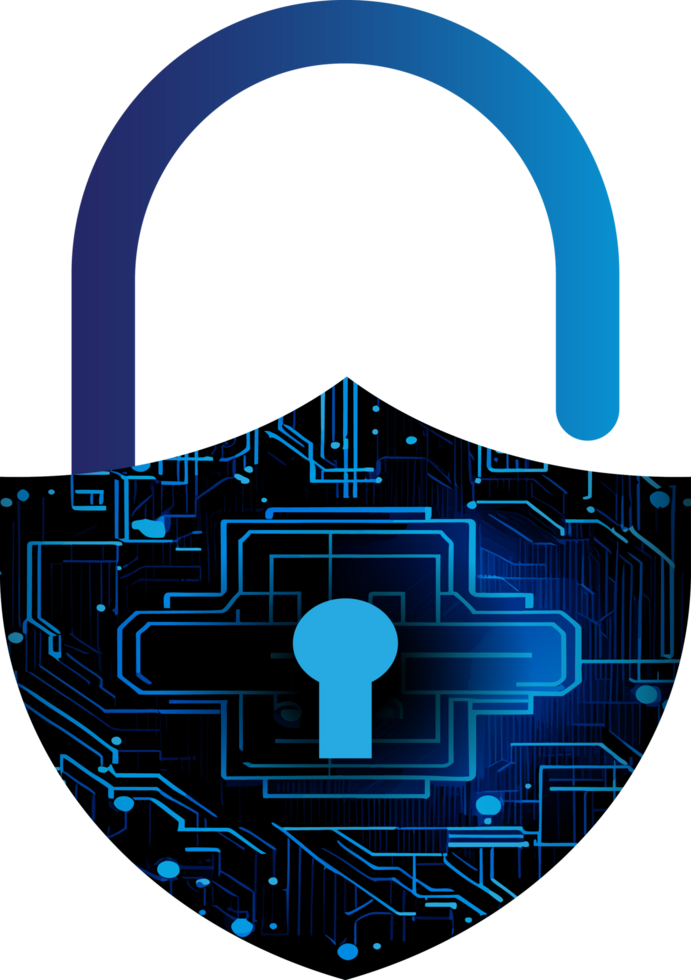 Modern Technology Cybersecurity Icon Crop-out png