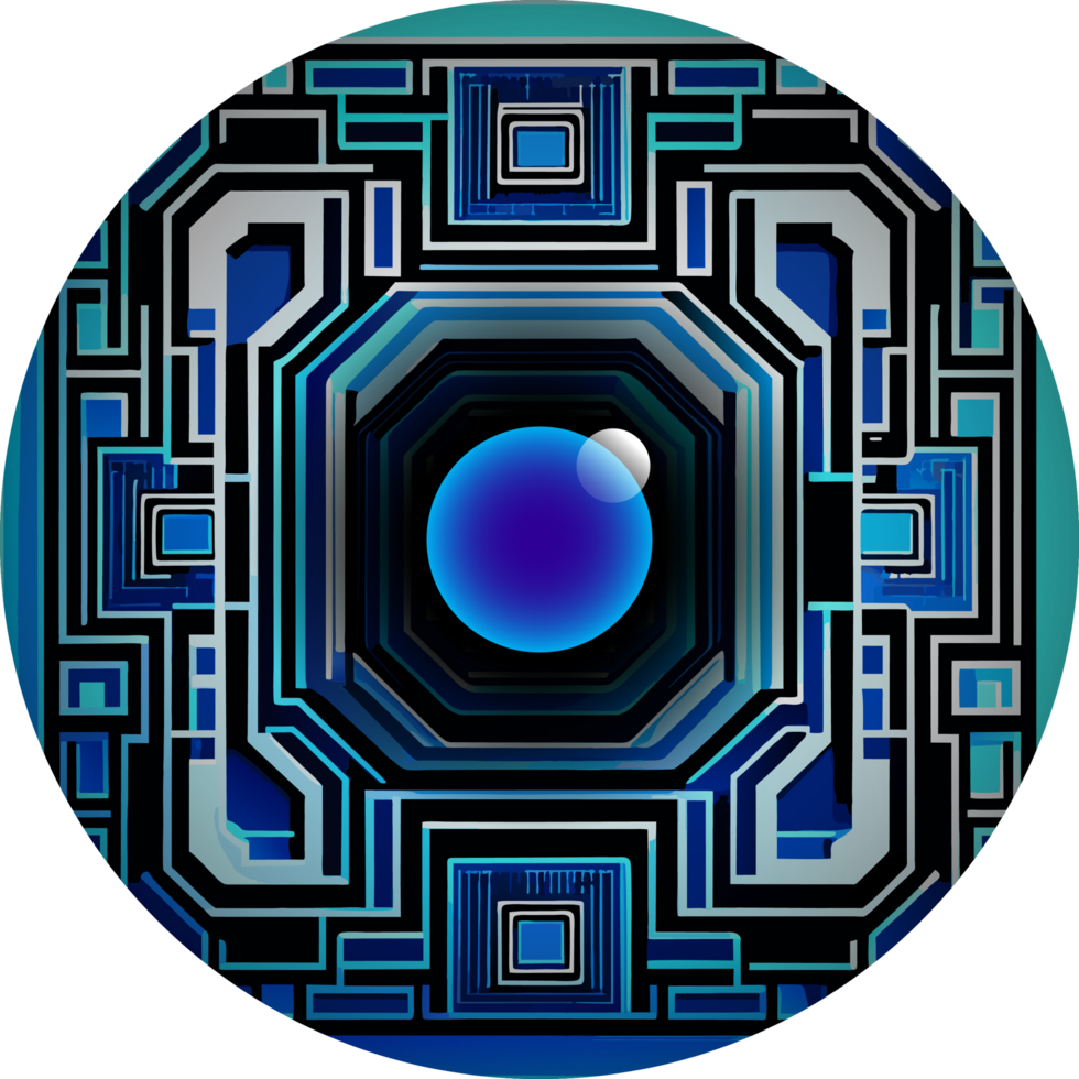 Modern Technology Cybersecurity Icon Crop-out png