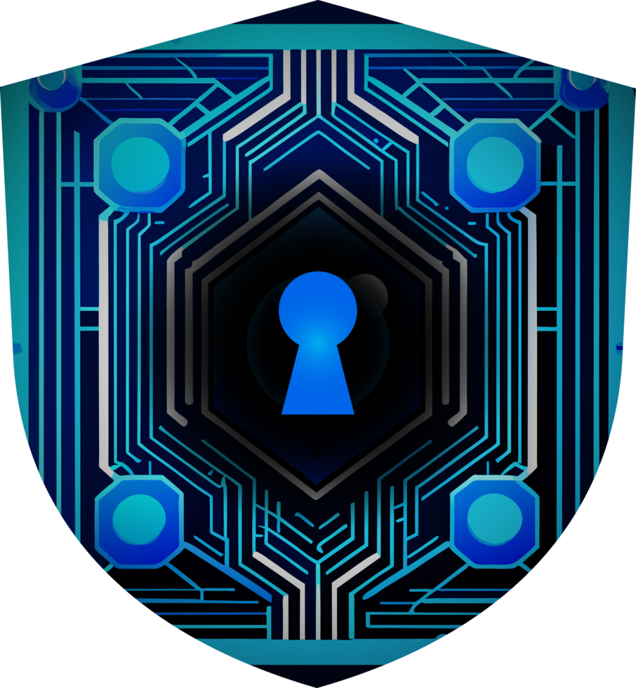 Modern Technology Cybersecurity Icon Crop-out png
