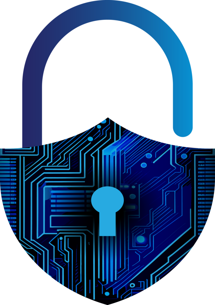 Modern Technology Cybersecurity Icon Crop-out png