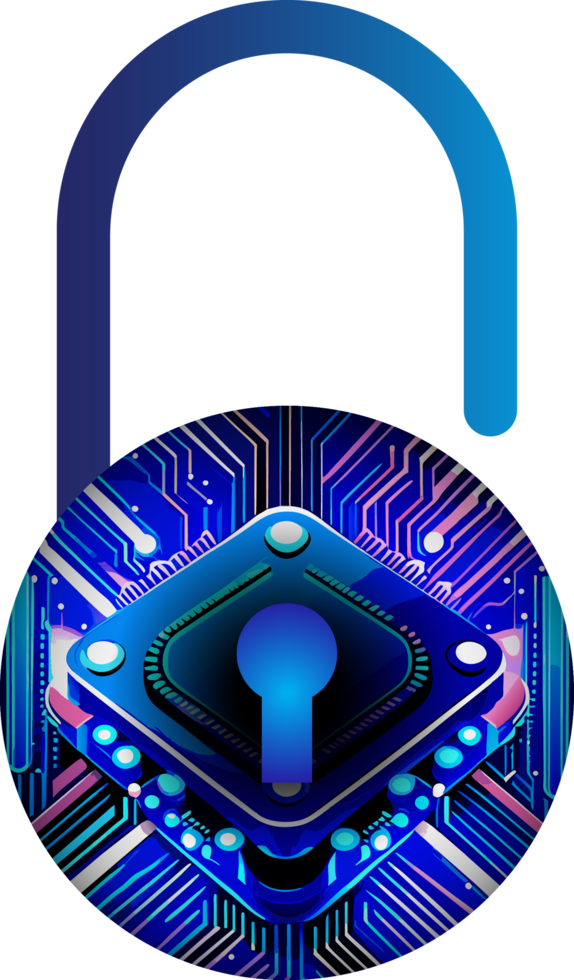 Modern Technology Cybersecurity Icon Crop-out png