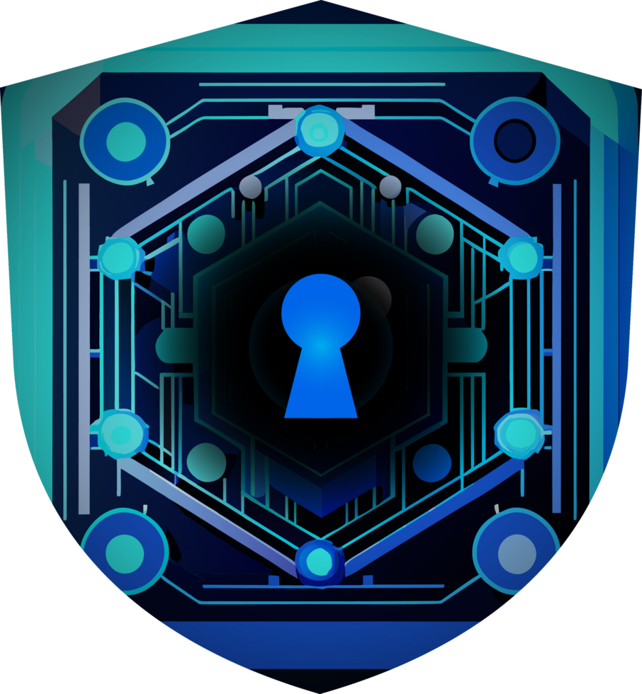 Modern Technology Cybersecurity Icon Crop-out png