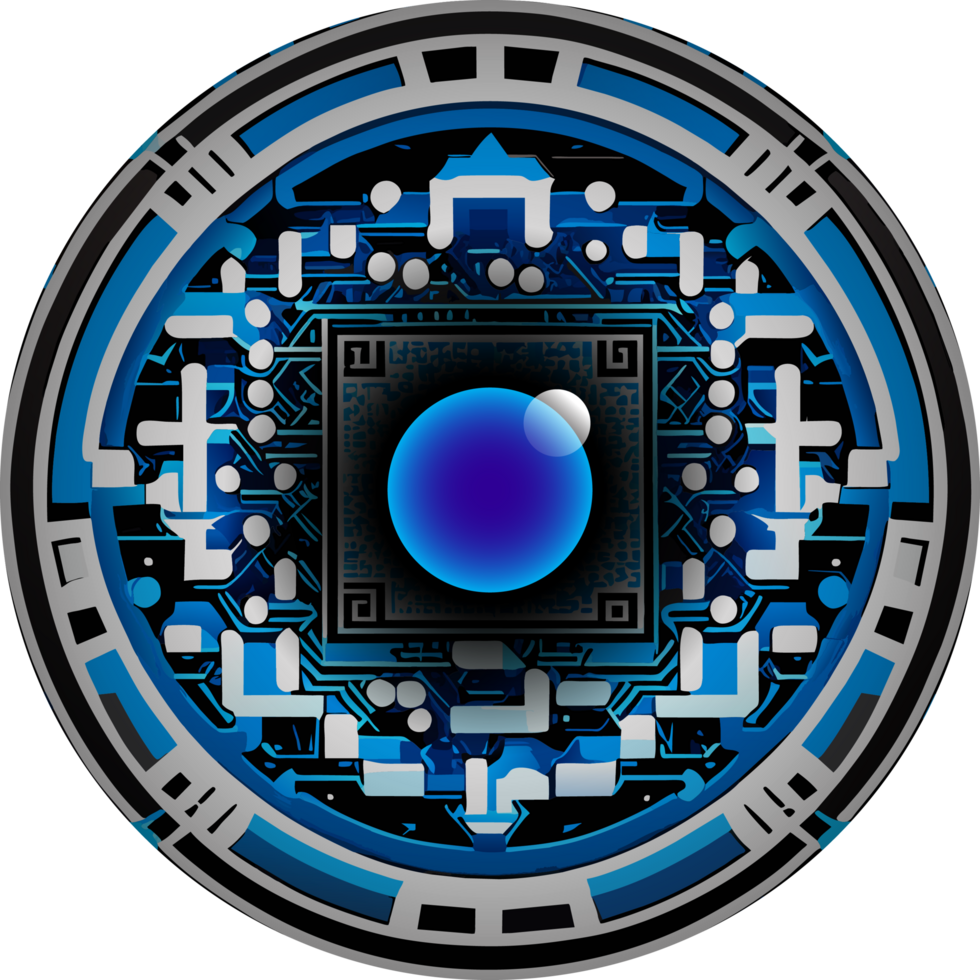 Modern Technology Cybersecurity Icon Crop-out png