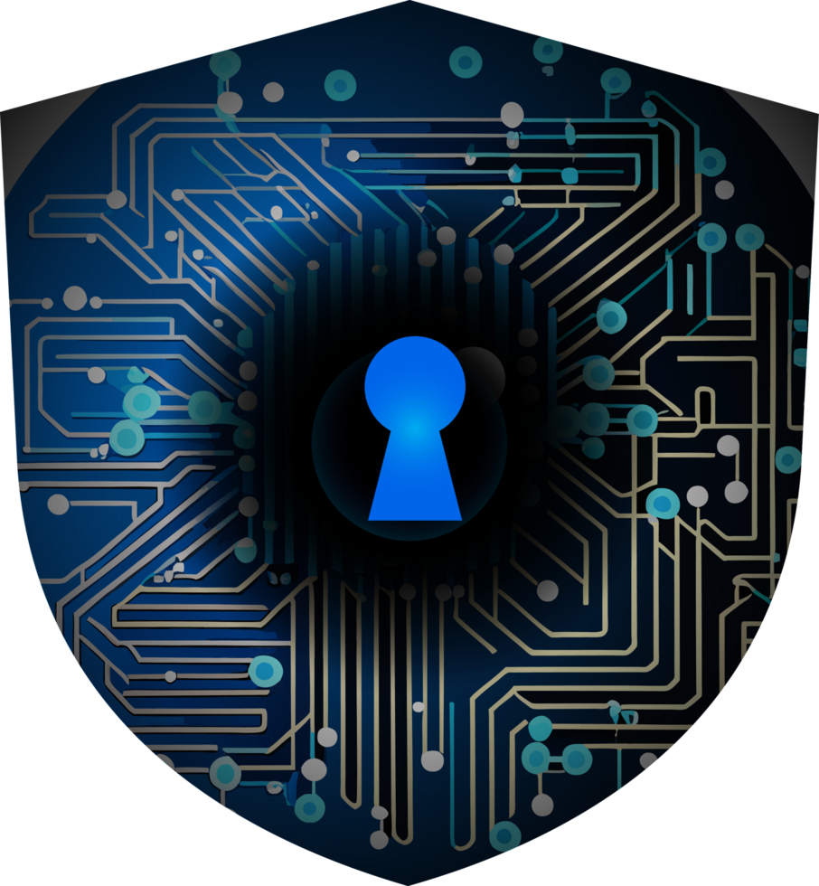 Modern Technology Cybersecurity Icon Crop-out png