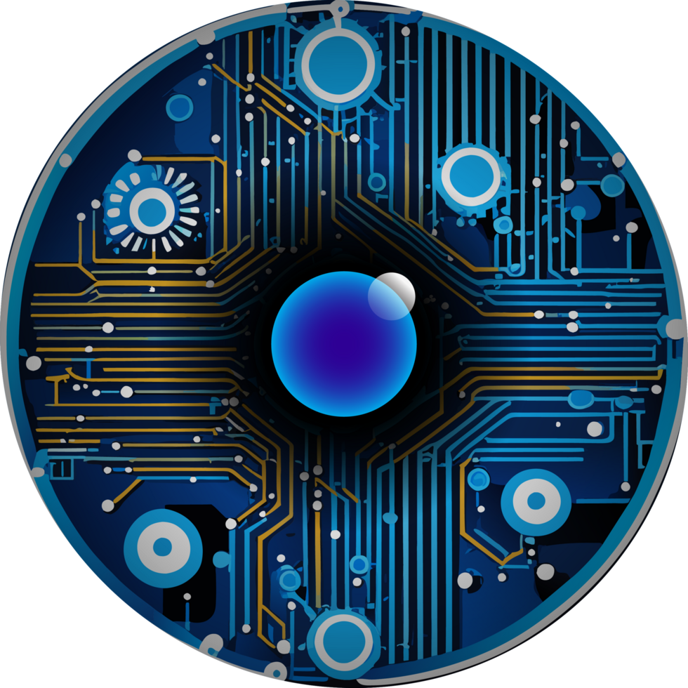 Modern Technology Cybersecurity Icon Crop-out png