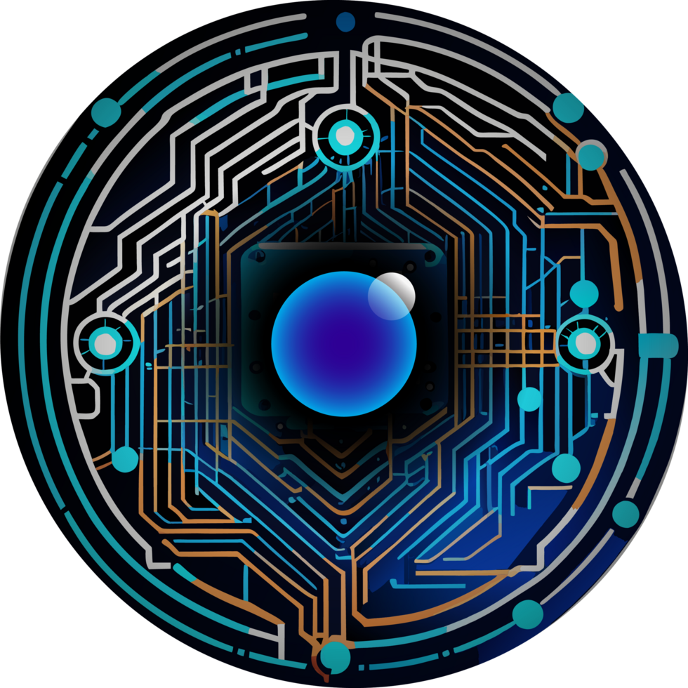 Modern Technology Cybersecurity Icon Crop-out png