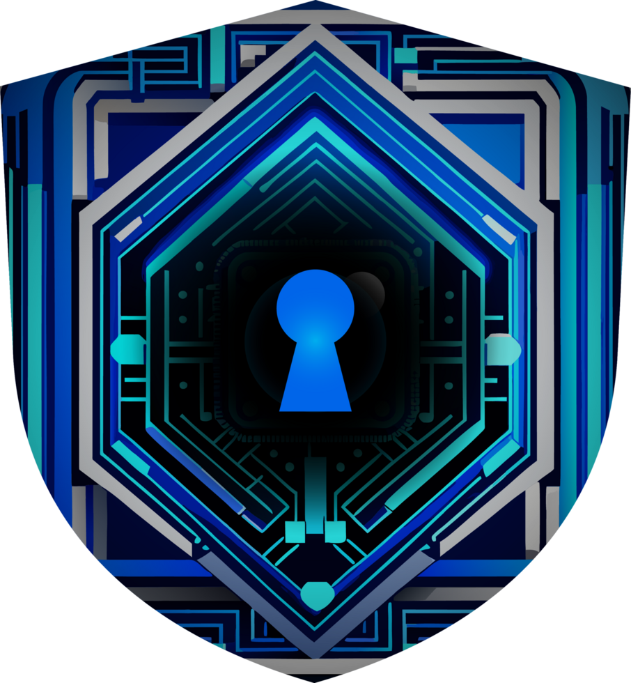 Modern Technology Cybersecurity Icon Crop-out png