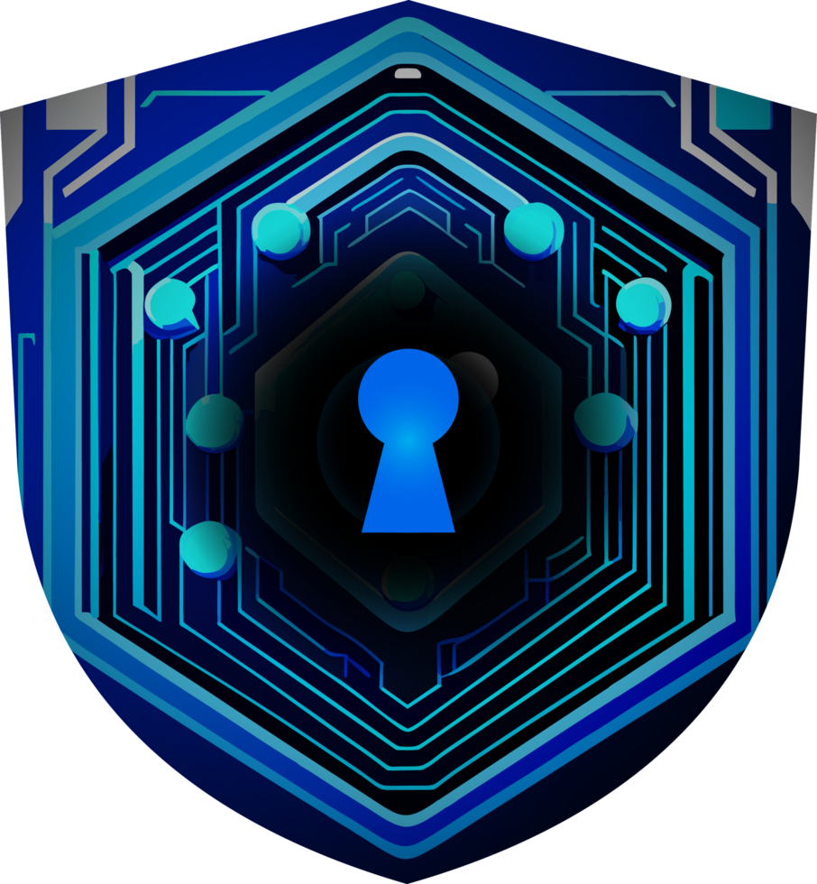 Modern Technology Cybersecurity Icon Crop-out png