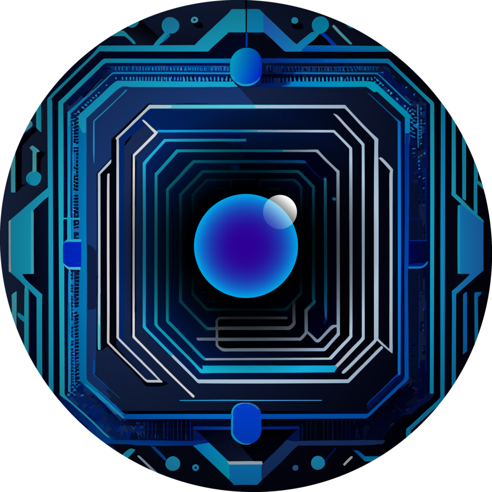 Modern Technology Cybersecurity Icon Crop-out png