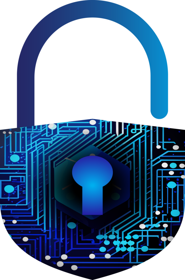 Modern Technology Cybersecurity Icon Crop-out png