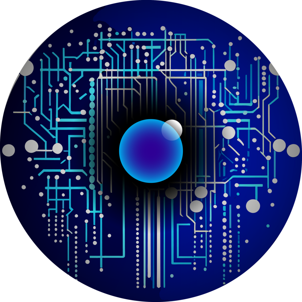 Modern Technology Cybersecurity Icon Crop-out png