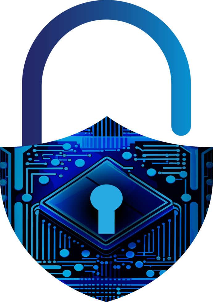 Modern Technology Cybersecurity Icon Crop-out png