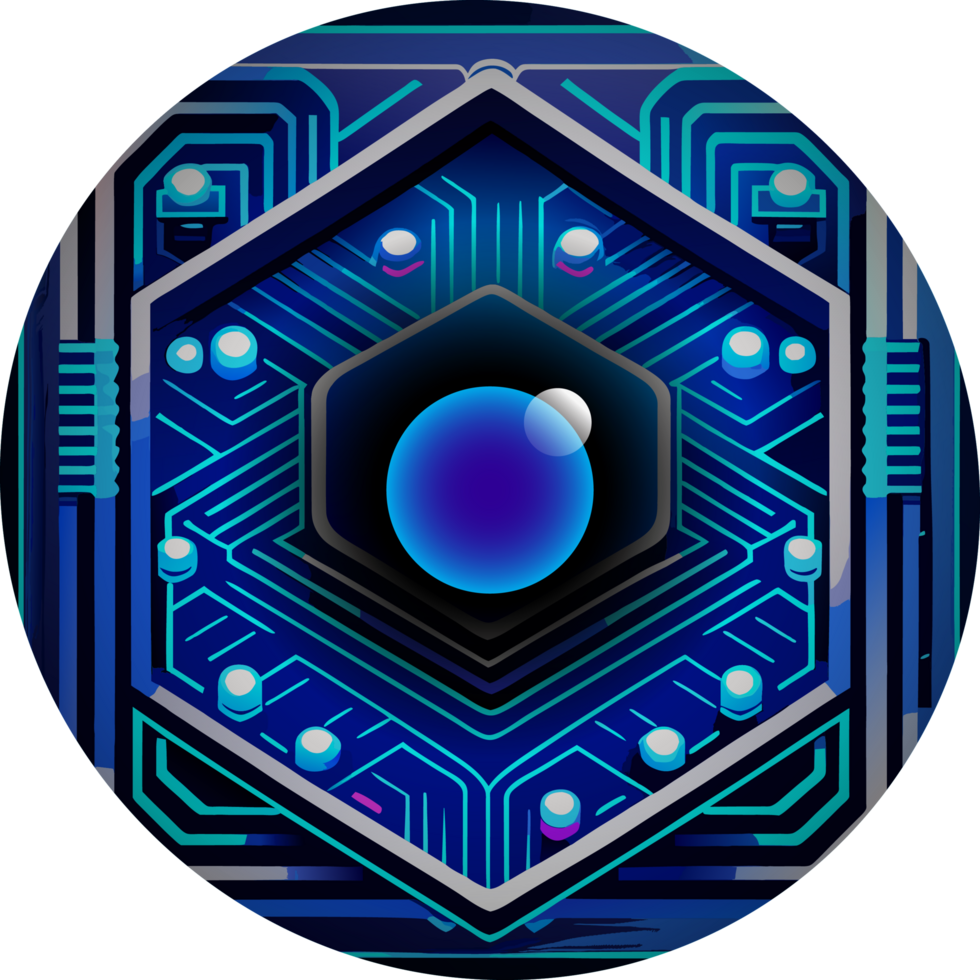 Modern Technology Cybersecurity Icon Crop-out png