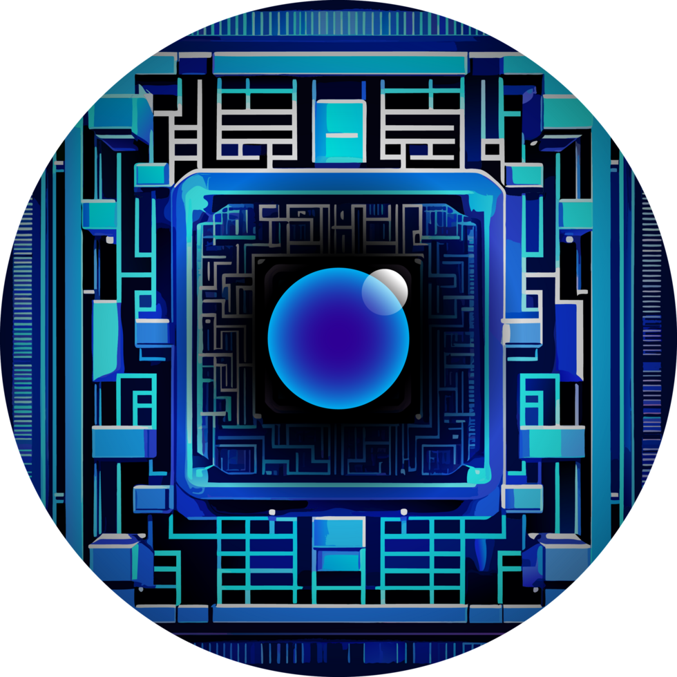 Modern Technology Cybersecurity Icon Crop-out png