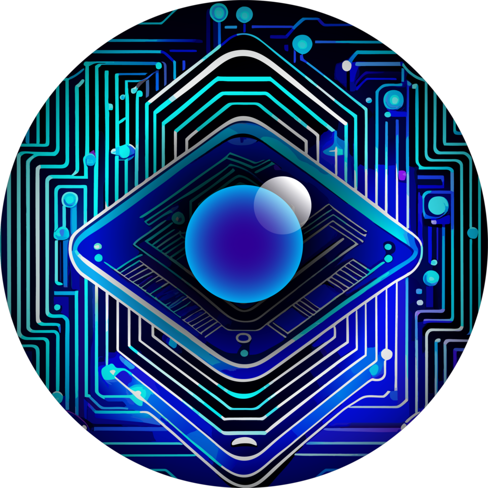 Modern Technology Cybersecurity Icon Crop-out png