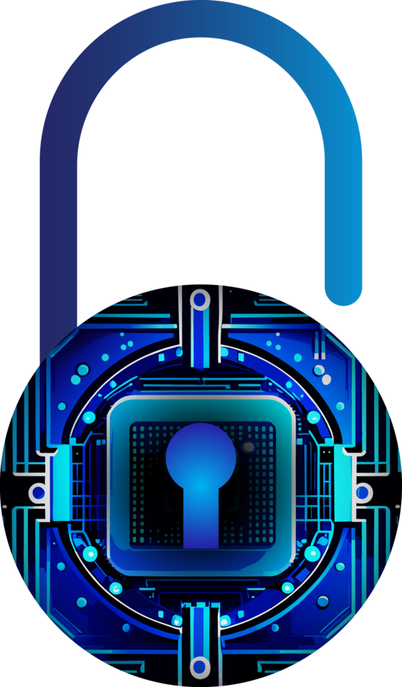 Modern Technology Cybersecurity Icon Crop-out png