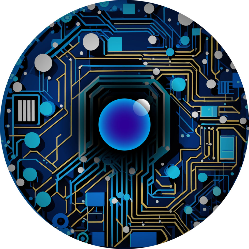 Modern Technology Cybersecurity Icon Crop-out png