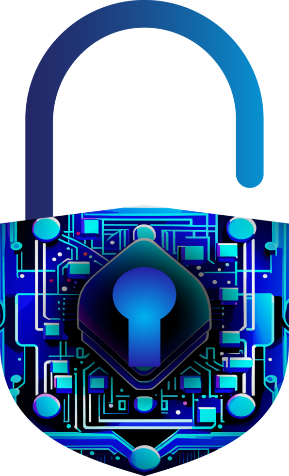 Modern Technology Cybersecurity Icon Crop-out png