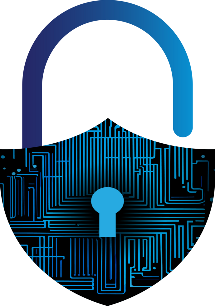 Modern Technology Cybersecurity Icon Crop-out png