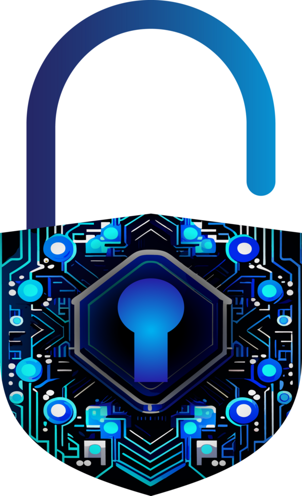 Modern Technology Cybersecurity Icon Crop-out png
