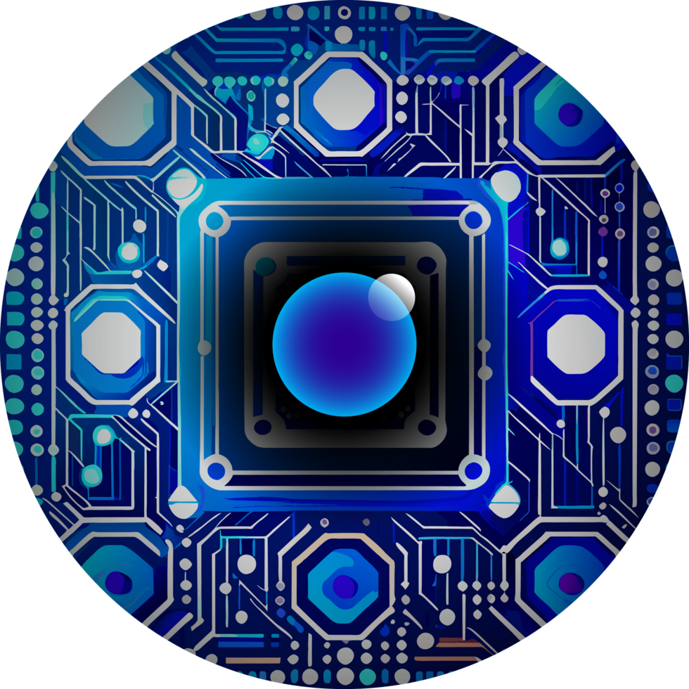 Modern Technology Cybersecurity Icon Crop-out png