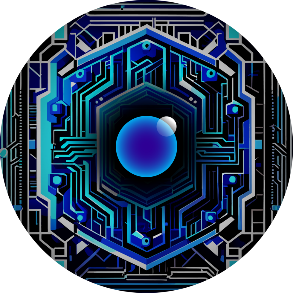 Modern Technology Cybersecurity Icon Crop-out png