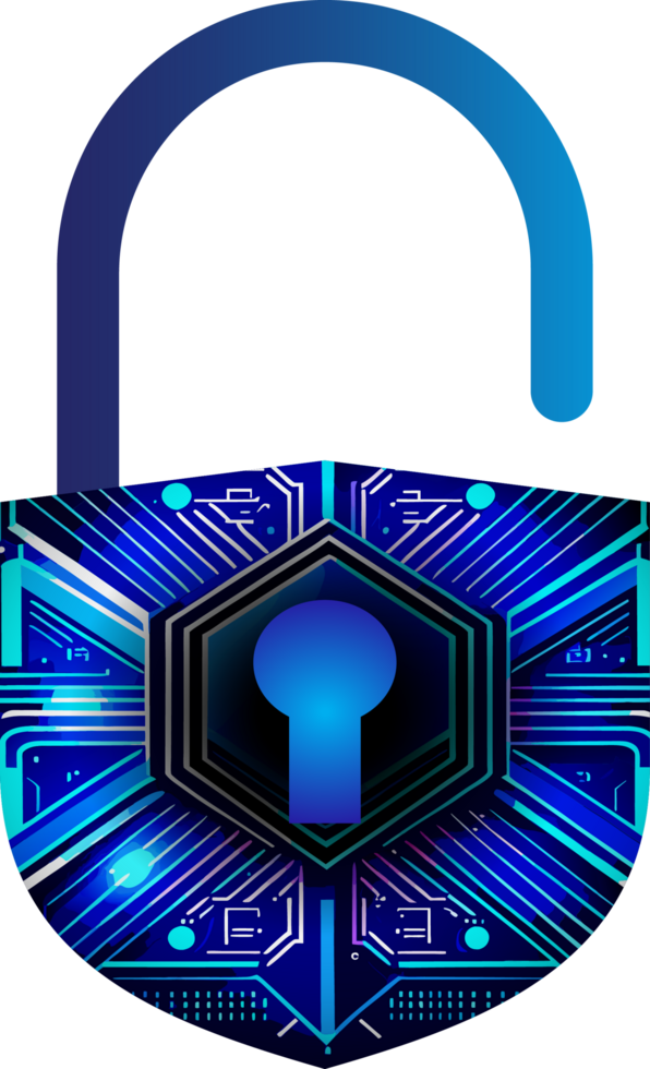 Modern Technology Cybersecurity Icon Crop-out png