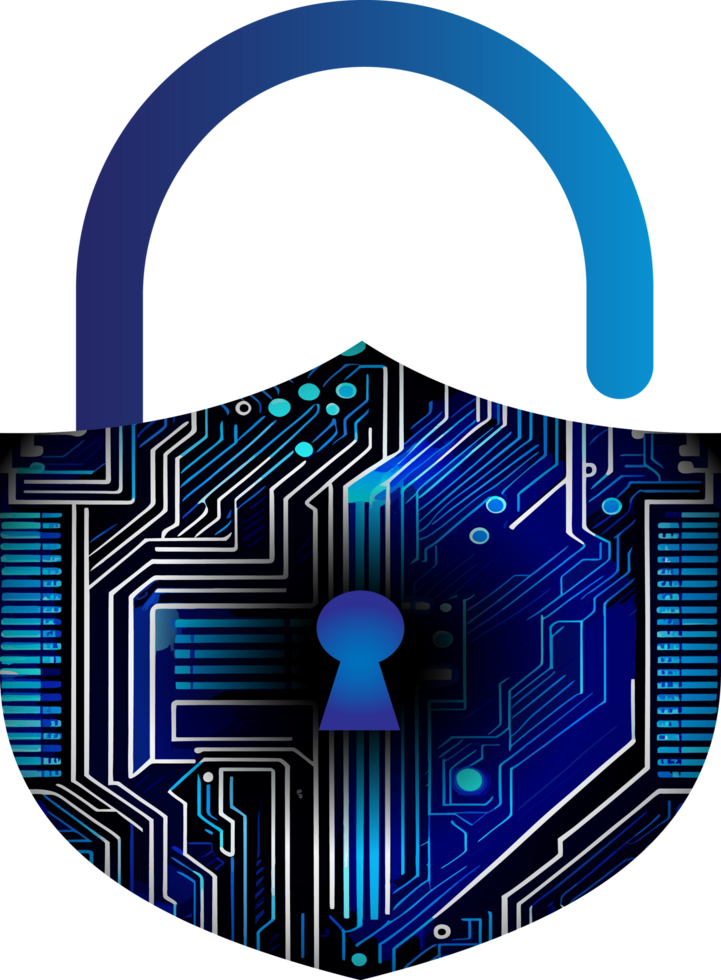 Modern Technology Cybersecurity Icon Crop-out png