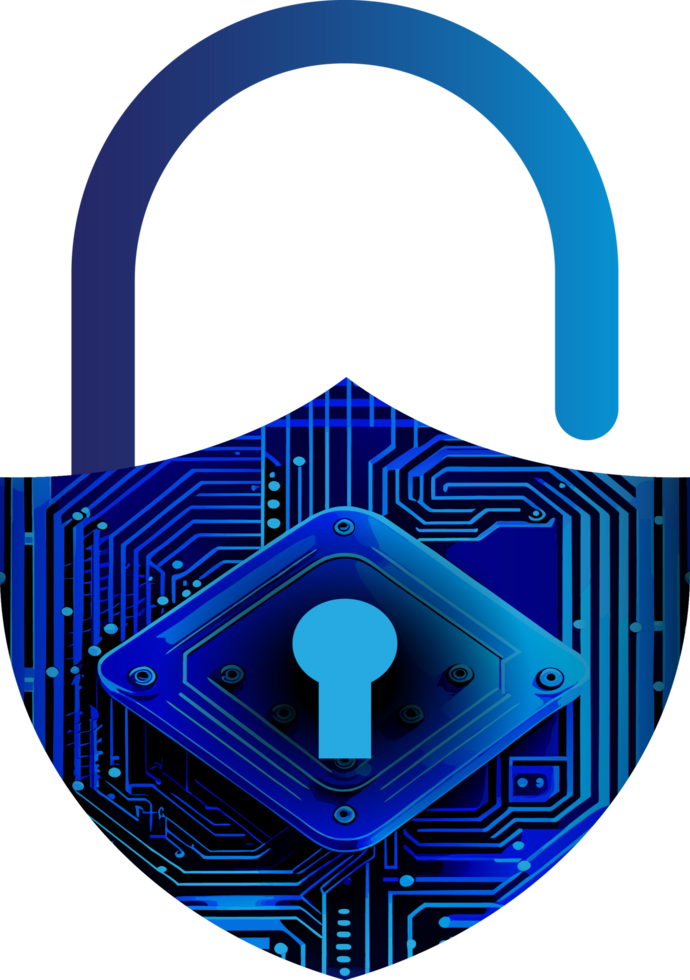 Modern Technology Cybersecurity Icon Crop-out png