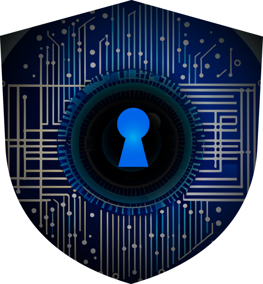 Modern Technology Cybersecurity Icon Crop-out png
