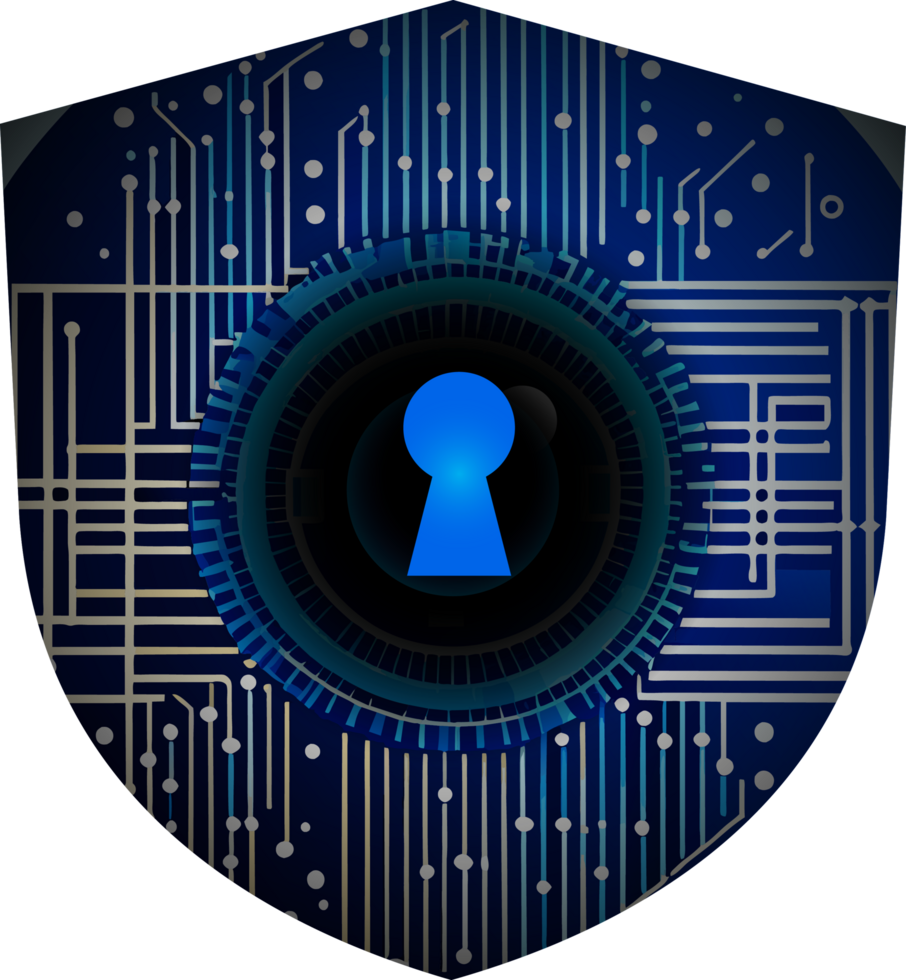 Modern Technology Cybersecurity Icon Crop-out png