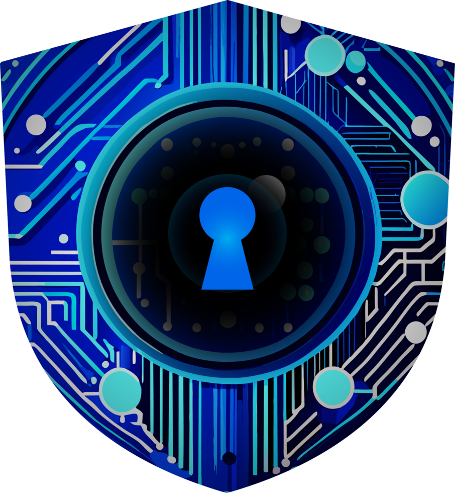 Modern Technology Cybersecurity Icon Crop-out png