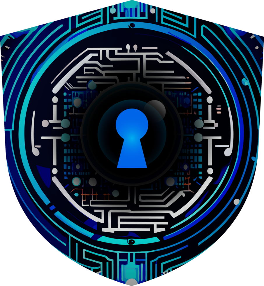 Modern Technology Cybersecurity Icon Crop-out png