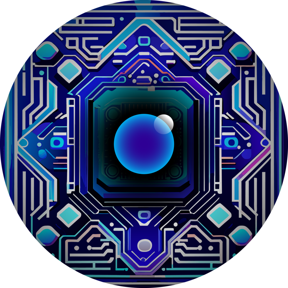 Modern Technology Cybersecurity Icon Crop-out png