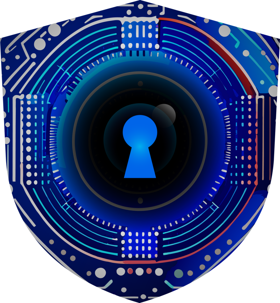 Modern Technology Cybersecurity Icon Crop-out png