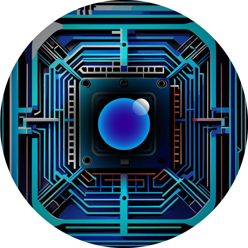 Modern Technology Cybersecurity Icon Crop-out png