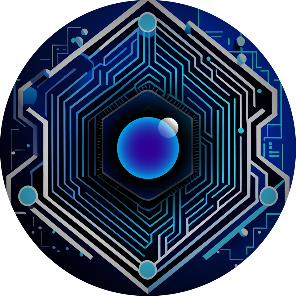 Modern Technology Cybersecurity Icon Crop-out png