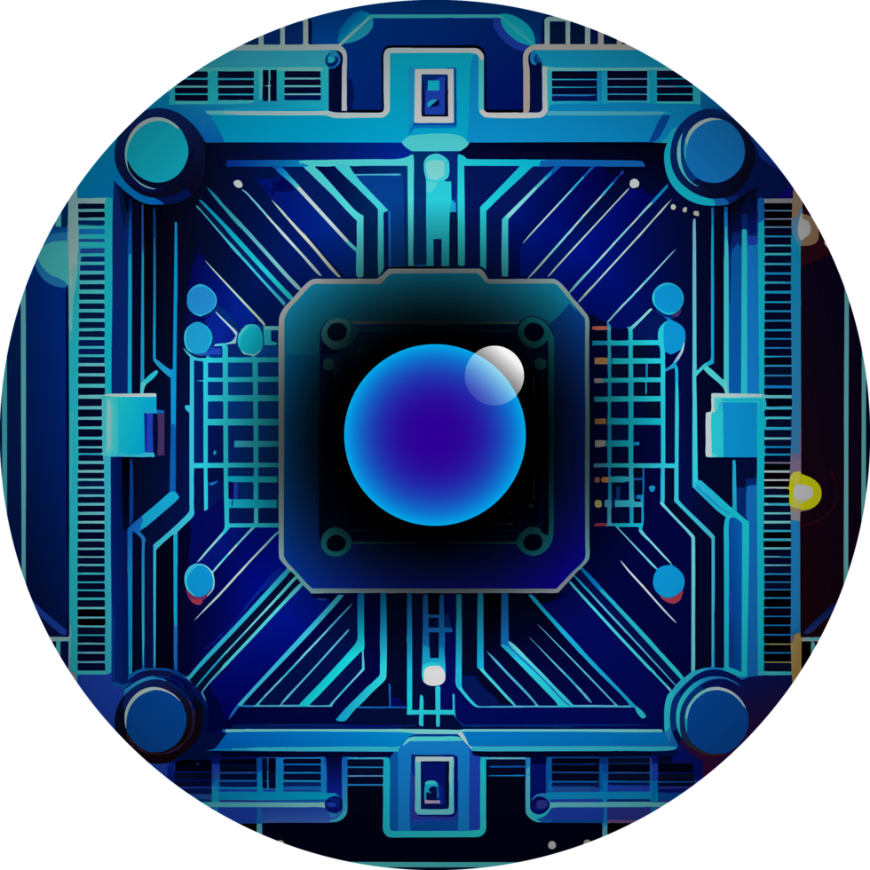 Modern Technology Cybersecurity Icon Crop-out png