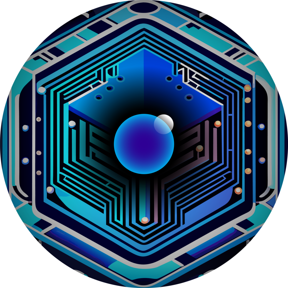 Modern Technology Cybersecurity Icon Crop-out png
