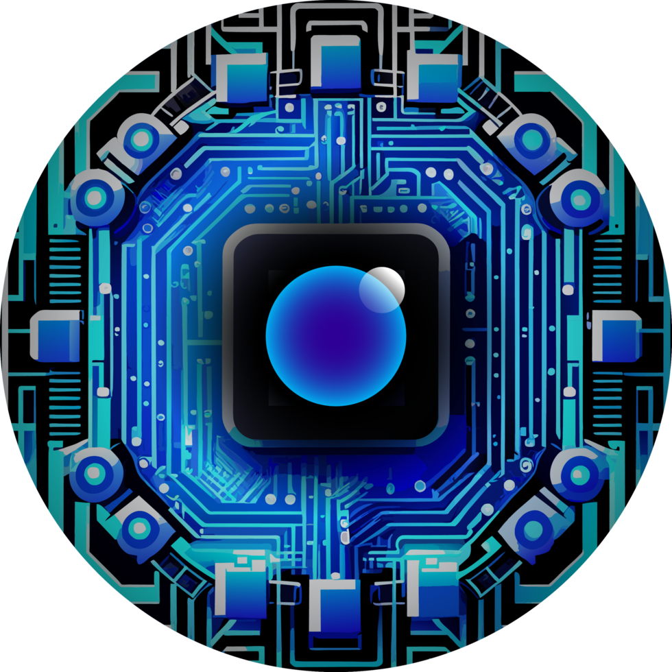 Modern Technology Cybersecurity Icon Crop-out png
