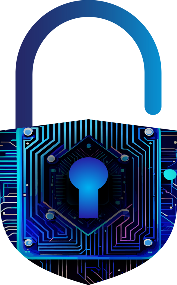 Modern Technology Cybersecurity Icon Crop-out png