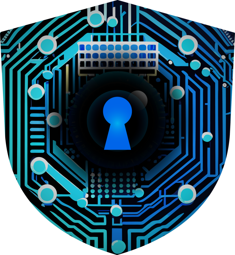 Modern Technology Cybersecurity Icon Crop-out png