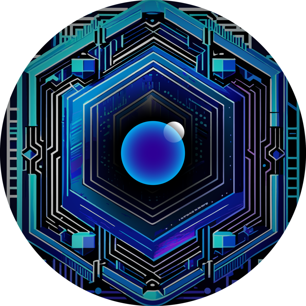 Modern Technology Cybersecurity Icon Crop-out png