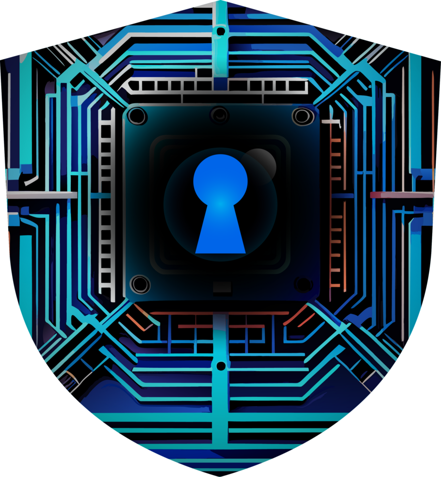 Modern Technology Cybersecurity Icon Crop-out png