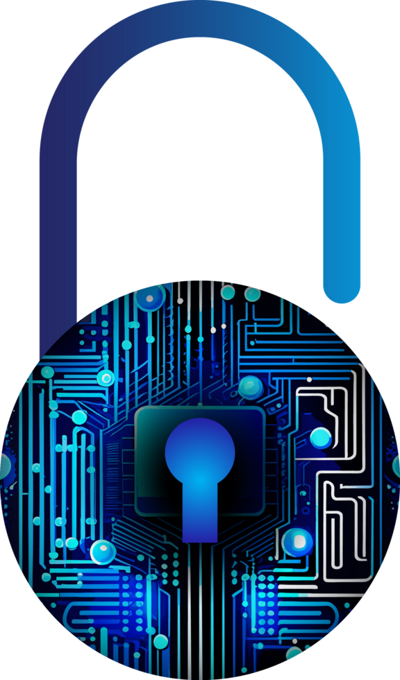 Modern Technology Cybersecurity Icon Crop-out png