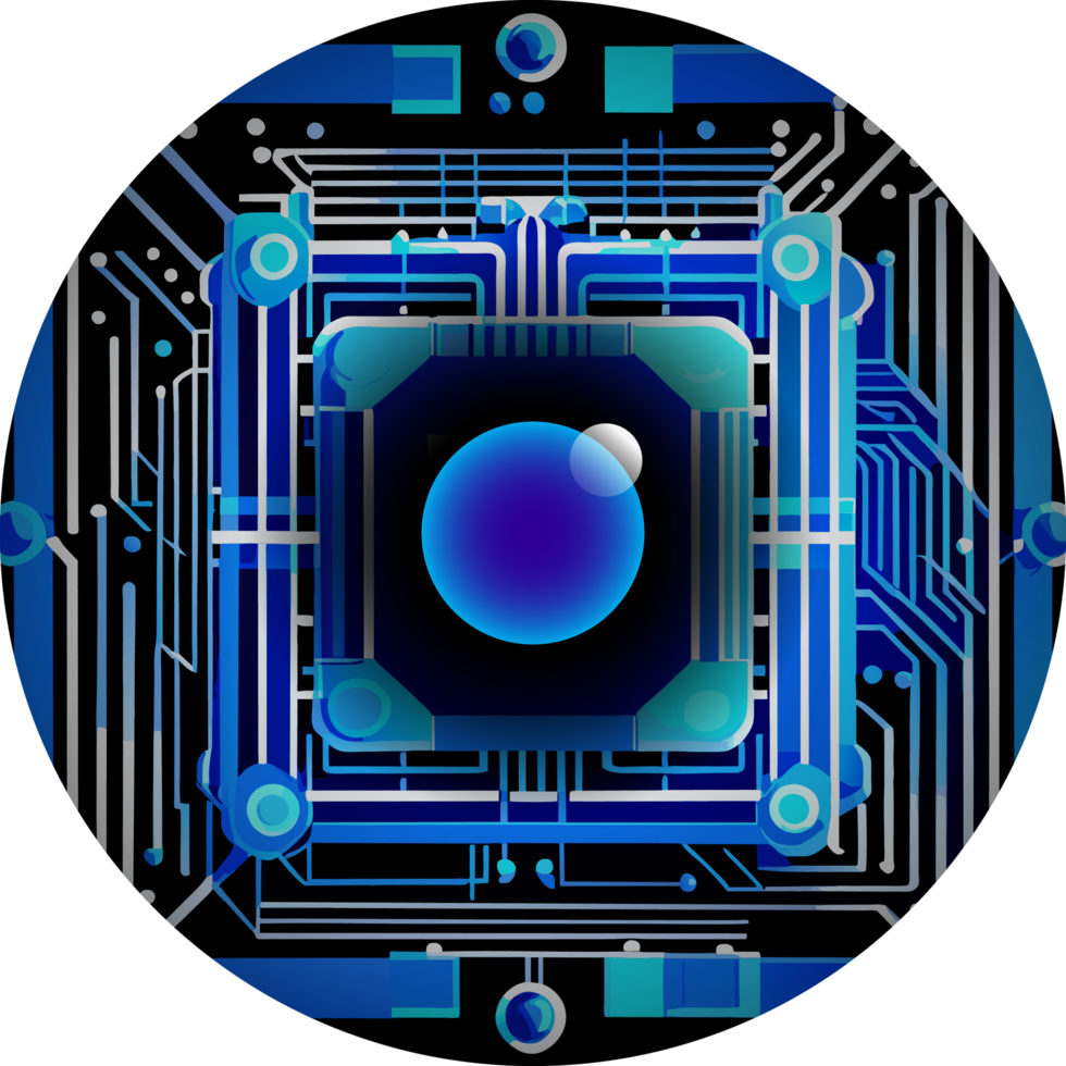Modern Technology Cybersecurity Icon Crop-out png