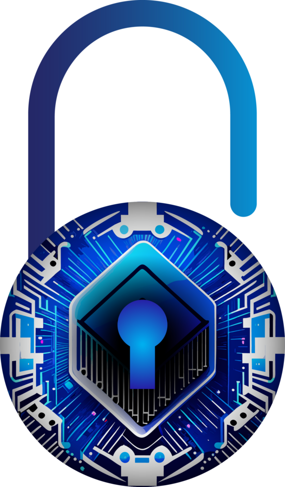 Modern Technology Cybersecurity Icon Crop-out png
