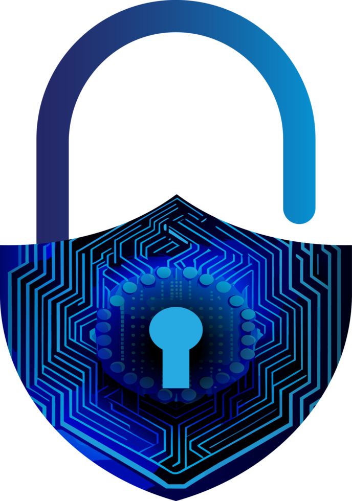 Modern Technology Cybersecurity Icon Crop-out png