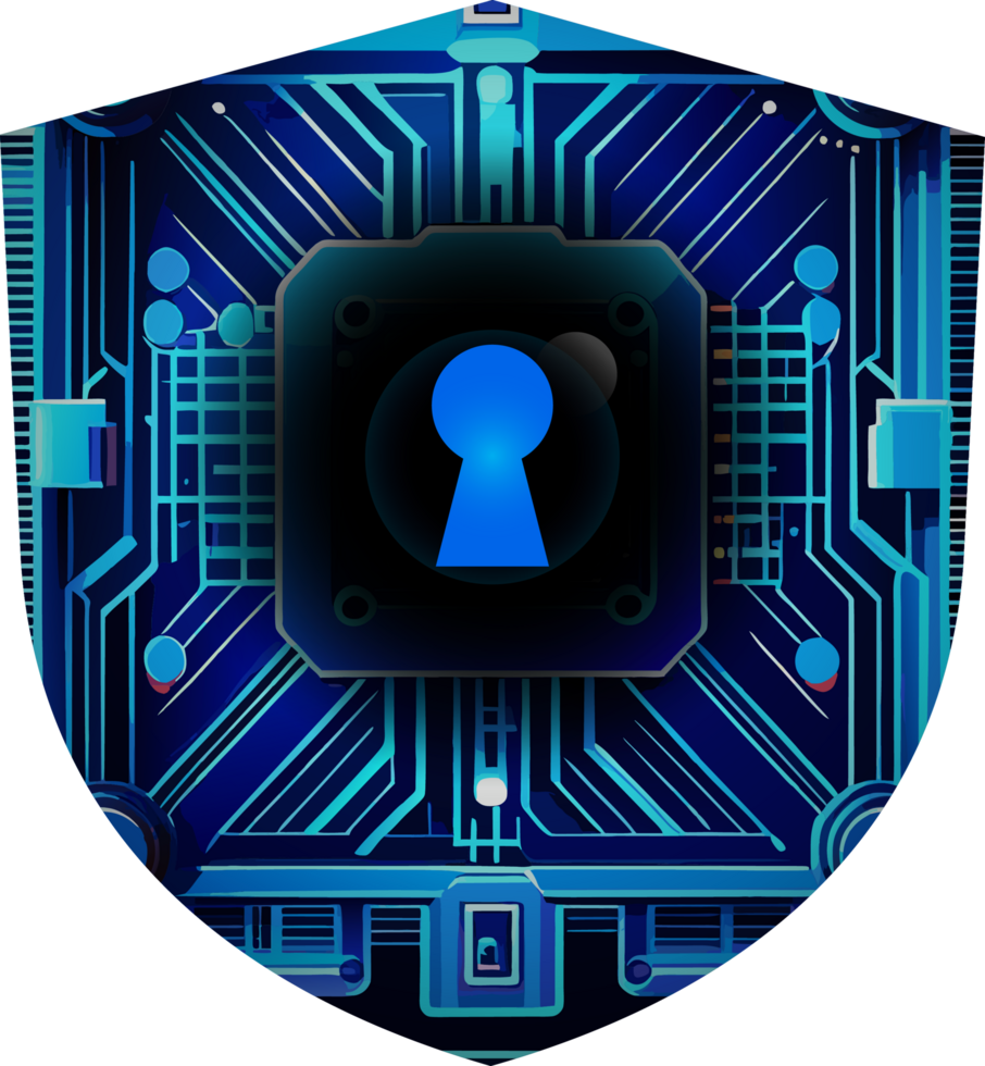 Modern Technology Cybersecurity Icon Crop-out png