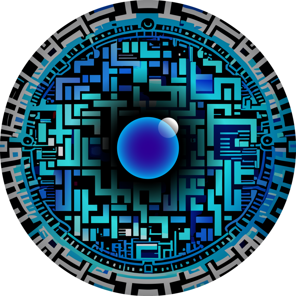 Modern Technology Cybersecurity Icon Crop-out png